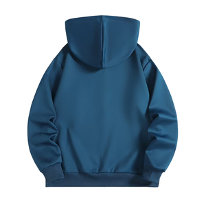 Sudadera con Capucha para Hombre, Invierno 2025, con Cierre, Diseño de Logotipo Personalizado, Impresión Personalizada, 100% Algodón Velour, Talla Grande, Gruesa, Impermeable - Product Image 1