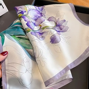 Eco-Friendly Recycled Polyester <b>Scarf</b> Custom Print Sustainable <b>Scarves</b> - Product Image 4