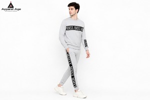Conjunto Deportivo de 2 Piezas para Hombre, Sudadera y Pantalones Deportivos Estampados, Sudadera de Felpa, Conjunto de Sudadera y Pantalones Deportivos de Algodón Unisex - Product Image 4