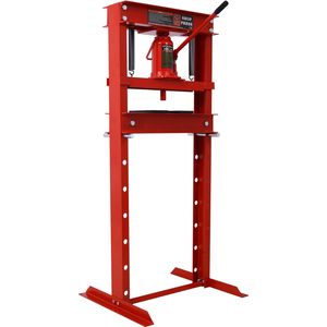 Pressa Idraulica da Officina da 20 Tonnellate per Piegare, Raddrizzare, Installare Cuscinetti, Giunti Universali, Giunti Sferici, Pulegge - Parti Incluse - Product Image 4