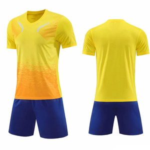 Top Quality Soccer Uniforms Men's Sportswear Custom Polyester Breathable Sublimation Printing Athletic Football Soccer Uniform - Product Image 4