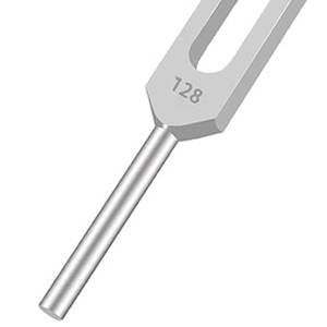 Diapason 128 Hz avec marteau de réflexologie, kit d'outils de thérapie sonore, de relaxation et de massage vibratoire à vendre - Product Image 3