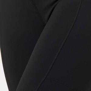 Pantalones de Montar de Punto para Mujer 2026, Cintura Alta, Largos, Color Negro Sólido, Elásticos en Cuatro Direcciones, Cintura Elástica 2026 - Product Image 5