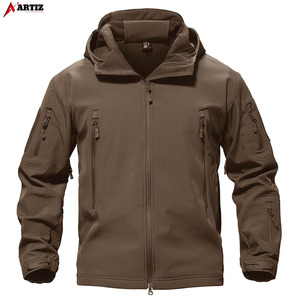 Chaqueta con Capucha Impermeable y Cortavientos Ecológica para Hombre con Logotipo Personalizado, 100% Poliéster, 220g, Alta Calidad, Nueva Colección 2026, Ropa Deportiva Urbana - Product Image 3