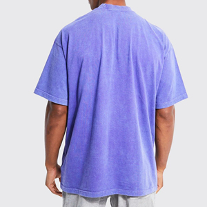 Camiseta Extra Grande de Algodón 100% para Hombre, Transpirable, Cómoda, Estilo Hip Hop, Precio de Fábrica con OEM ODM - Product Image 6