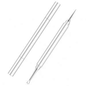 Aguja Profesional 2 en 1 de Acero Inoxidable para Eliminar el Acné, Herramienta para Eliminar Puntos Blancos y Negros, Extractor de Espinillas y Comedones - Product Image 4