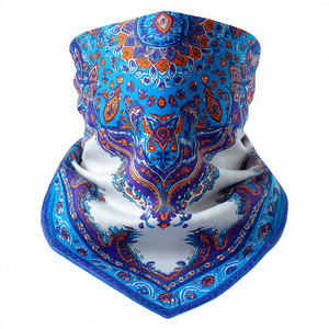 Bandana de sublimation anti-UV 100 % polyester, écharpe de cyclisme, cache-visage solaire, cache-cou respirant - Product Image 5