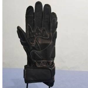 Gants de course d'hiver unisexes en cuir pour motocross, gants à doigts entiers avec protection et écran tactile pour la conduite, le cyclisme et les activités de plein air - Product Image 4