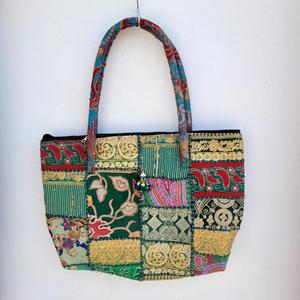 Bolso Bordado de Estilo Cultural Indio, Bolso de Mano Amarillo de Moda, Precio Económico, Diseño Artesanal, Bolsos Elegantes para Chicas - Product Image 4