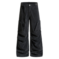Pantalon décontracté surdimensionné pour homme, style vintage, livraison rapide Layenne, durable, avec logo personnalisé, pour l'extérieur