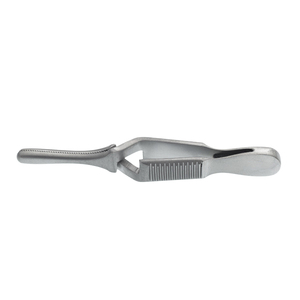 INSTRUMENTOS QUIRÚRGICOS ACTIVOS Lorna Edna Pinza para Toallas No Perforante de Acero Inoxidable, Pinza Quirúrgica Atraumática - Product Image 1