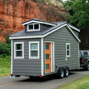 Casa Pequeña Gris – Casa Pequeña de 200 pies cuadrados ENVÍO GRATUITO A TODOS - Product Image 1