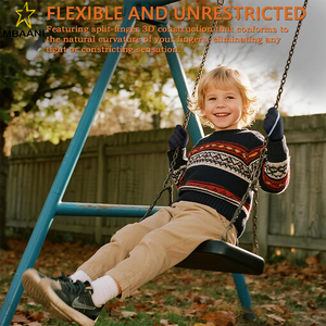 Gants d'hiver chauds pour enfants - Gants antidérapants pour temps froid avec fonction tactile pour la randonnée en plein air, la course à pied, le vélo, le cyclisme - Product Image 5