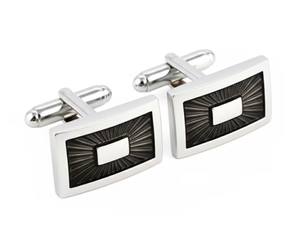 Boutons de manchette personnalisés de luxe pour hommes |   Boutons de manchette en acier inoxydable et argent sterling 925 |   Bijoux de manchette pour chemise de mariage en gros - Product Image 2