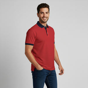 Nouvel Arrivage 2026 – Chemises Homme à Manches Courtes 100% Coton Tricoté Coupe Classique Séchage Rapide avec Logo Personnalisé Imprimé par Transfert Thermique - Product Image 5