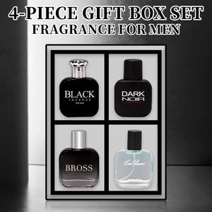 Set de 4 Piezas de Agua de Colonia para Hombre de Larga Duración, 1 Onza Líquida/Botella, 4 Fragancias Diferentes, Regalo para Vacaciones, Citas y Uso Diario - Product Image 2