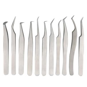 TEEJAY SS Plasma <b>Rainbow</b> Lash Tweezers with Perfect Grip Comfortable Handle <b>Light</b> Weight custom logo - Product Image 3