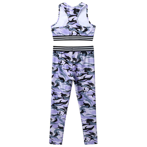 Conjunto de Yoga para Mujer, Conjunto de Yoga para Mujer Más Vendido, Nuevo Estilo, Color Sólido, Tallas Grandes - Product Image 5