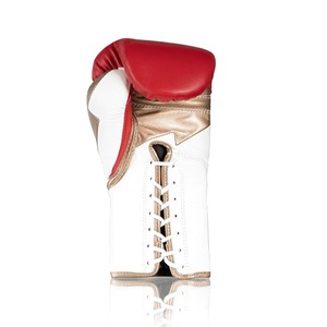 Guantes de Boxeo de Piel de Alta Calidad 2025, Cómodos, con Cordones, para Entrenamiento, Competición Profesional, Personalizados, Muay Thai - Product Image 5