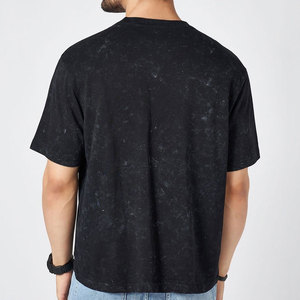 Camiseta de Cuello Redondo 100% Algodón de Alta Calidad OEM con Logotipo Personalizado de su Marca, Camiseta Lisa para Hombre, Camisetas Casuales para Hombre - Product Image 4