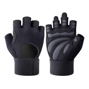 Guantes Deportivos Transpirables de Medio Dedo para Levantamiento de Pesas, Protección de Palmas y Soporte de Agarre para Gimnasio - Product Image 2