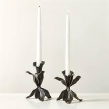 Metal Triple <b>Candle</b> Holder <b>Tapered</b> <b>Candle</b> Stand Decorative Home Centerpiece Wedding Table Accent Black Finish - Product Image 4