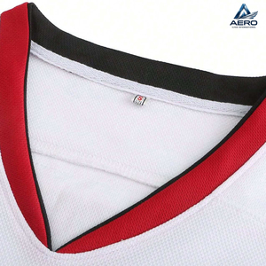 Jersey de Hockey sobre Hielo para Adultos, Cuello en V, Transpirable, Ligero, Totalmente Personalizable, Producto de Alta Demanda, 100% Poliéster, Superventas - Product Image 3