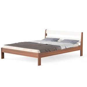 Cama King-Size Moderna Roverb con Plataforma, Diseño de Madera Sólida - Product Image 1