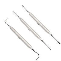 Kit de microchirurgie manuelle en acier inoxydable pour interventions périodontales à faible invasivité et procédures de précision sur tissus mous CE