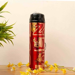 White Leaves Print <b>Copper</b> Water <b>Bottle</b> Handmade Designer Leakproof Ayurvedic <b>Drinking</b> <b>Bottle</b> for Home Office Travel and Gifting - Product Image 6