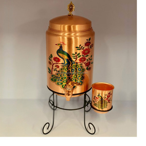 Copper Water Pot <b>Bottle</b> Set High Temperature Resistant Water Pots Cold and Hot Selling Water Pitcher for Kitchen & Tabletop - Product Image 4