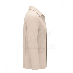 Bata de laboratorio clínica corta para personal sanitario, uniforme médico, diseño personalizado, venta al por mayor, proveedor de fábrica - Product Image 3
