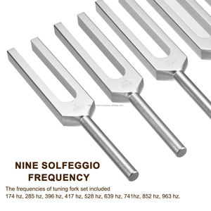 9 Diapasones de Aluminio Plateado para Terapia de Sonido y Tratamiento Médico, Servicio CE ISO OEM ODM, Proveedor Mayorista - Product Image 5