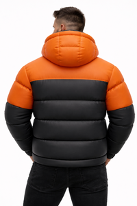 Chaqueta Acolchada Personalizada para Hombre, Estilo Urbano, con Capucha, Gruesa, Impermeable, Transpirable, Ecológica, con Forro de Algodón - Product Image 5