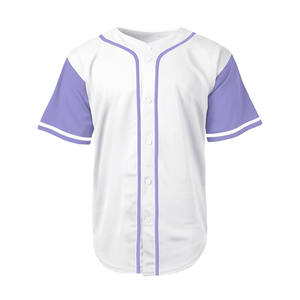 Camiseta Deportiva de Béisbol para Hombre, con Seis Botones en la Parte Delantera, Manga Corta, Estilo Casual, para Uso Diario - Product Image 1