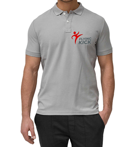 เสื้อโปโลผู้ชายสีเทาคุณภาพสูงสไตล์ใหม่กำลังมาแรงเสื้อโปโลผู้ชายสวมใส่สบายระบายอากาศดีสไตล์ลำลอง - Product Image 1