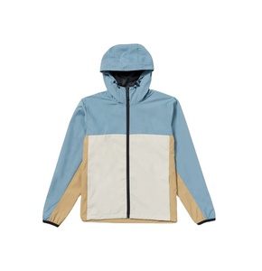 Custom Man Crinkle Lightweight Jacket Windproof Waterproof Outdoor Ruining Windbreaker Breathable Jacket - Product Image 3