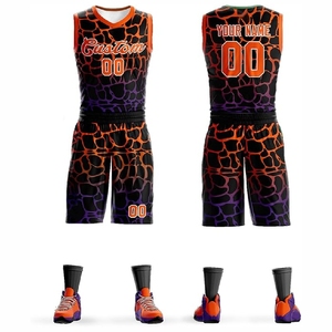 Uniforme de Baloncesto con Tela de Malla, Jersey de Entrenamiento Cómodo y Conjunto de Pantalones Cortos Deportivos Flexibles - Product Image 6