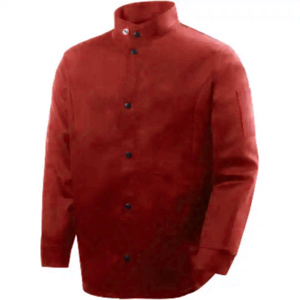 Chaqueta de Seguridad Industrial Resistente de Tela de Algodón Perforada FR, Certificada CE, Alta Visibilidad, Protección Corporal para Soldador, Reflectante - Product Image 3