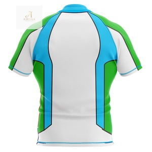 เสื้อรักบี้พิมพ์ลายแบบ Sublimation มีหลายขนาด ปี 2025 สินค้าขายดี เสื้อรักบี้สีพื้น รับผลิตแบบ OEM - Product Image 2