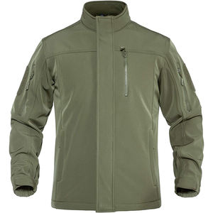 Vestes Softshell Tissées Personnalisées OEM de Haute Qualité pour Hommes – Imperméables, Respirantes, Coupe-Vent, Tactiques – Vente en Gros Printemps - Product Image 2