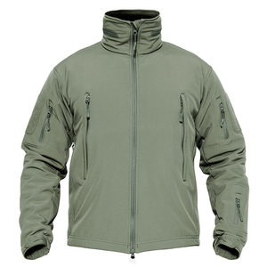 Chaqueta de Invierno Softshell Personalizada para Hombre, Nueva, Cortavientos, Impermeable, con Capucha Desmontable, para Senderismo, Uso Táctico en la Nieve, Estilo Formal - Product Image 1