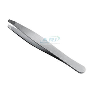 Pinzas Profesionales para Cejas de Acero Inoxidable, Herramienta de Belleza y Cuidado Personal, Pinzas de Alta Calidad - Product Image 2