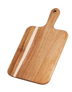 Elegante Tabla de Cortar de Madera, Gruesa y Duradera, Apta para Cuchillos, Acabado Liso, con Asa, Diseño Ligero, Ideal para Cortar y Servir - Product Image 2