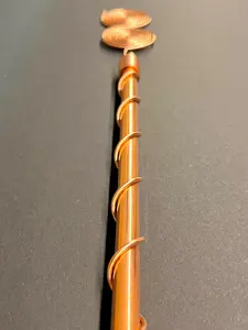 Varillas de Energía de Cobre Puro para Electrocultura de Doble Espiral, para el Crecimiento Natural de Plantas en el Jardín, Herramienta Energética Potente a Precio de Mayoreo - Product Image 3