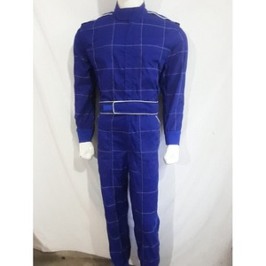 Traje de Carreras Resistente al Fuego para Hombre, Diseño de Cuadrícula Negra, Manga Larga, Secado Rápido, Poliéster, para Motociclismo, Todas las Temporadas - Product Image 2