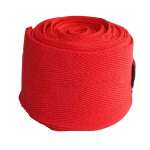 Cotton Durable Boxing Hand <b>Wraps</b> (Yellow Red Blue White <b>Black</b>) for Gym Training Comfortable Fit All Seasons Use - Product Image 1