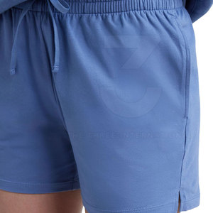 Shorts Bermuda para Mujer, Diseño Único, Cintura Alta, Casuales, Transpirables, Tejidos, 100% Algodón, Ecológicos, Ropa de Verano de Secado Rápido, Estilo Urbano - Product Image 3