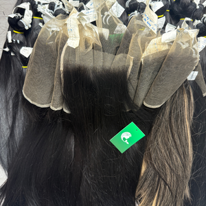 Venta al por mayor recto HD encaje Frontal Color crudo virgen brasileño extensiones de cabello cutícula alineados peluca pelucas de pelo - Product Image 1