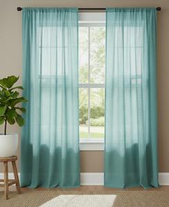 Cortinas Modernas Estilo Boho con Bolsillos para Varillas, Alto Nivel de Sombreado (70%-90%), Algodón Ecológico Antipolvo para Sala de Estar, Hospital, Hotel - Product Image 3